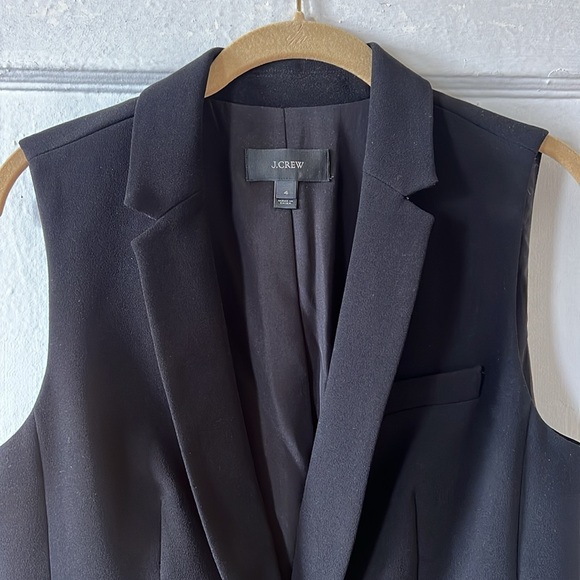 Jcrew crepe suit vest - Picture 2 of 4